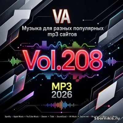VA - Музыка для разных популярных mp3 сайтов Vol.208 (2026) MP3