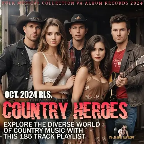 VA - Country Heroes (2024) (MP3)