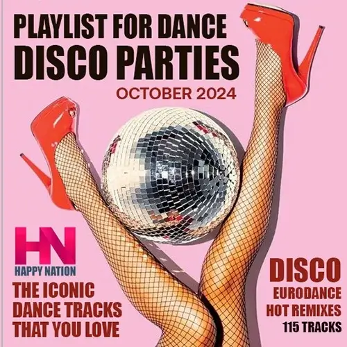 VA - Playlist For Dance Disco Parties (2024) (MP3)