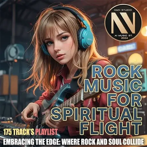 VA - Rock Music For Spiritual Flight (2024) (MP3)