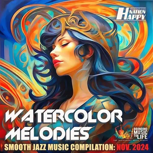 VA - Watercolor Melodies (2024) (MP3)